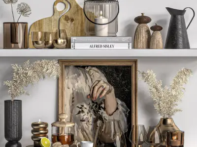 Kitchen Set 05 3D model