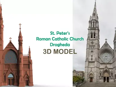 St Peters Roman Catholic Church Drogheda 3D model