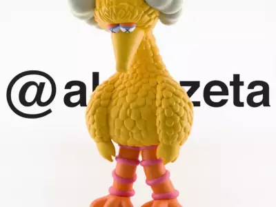 Kaws Big Bird Sesame Street for Print 3D print model