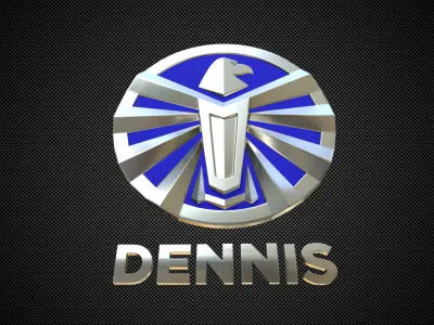 dennis logo 3D model