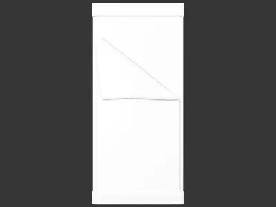 Medieval Noble Accessory Bedroll Low-poly 3D model