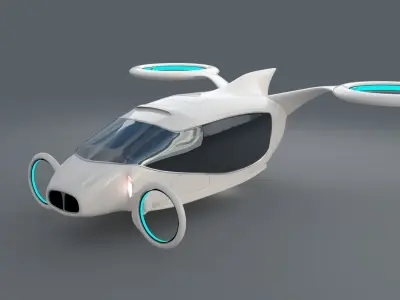 Airbus Future 3D model