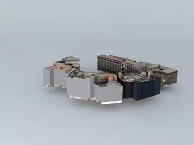 Zocodover building Free 3D model