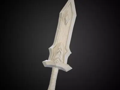 Stylized Sword 34 3D model