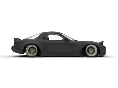 MAZDA RX 7 Free 3D model