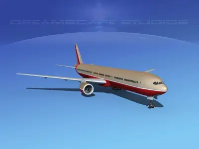 Boeing 777-300 MP Southwest Airlines 3D model