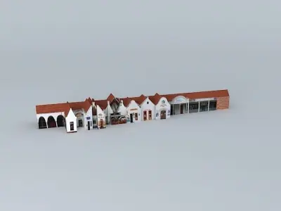 The 53 block arcade Free 3D model