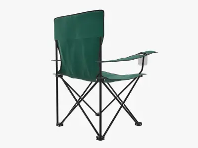 Camp armchair folding  3D model