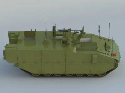 Ares Armoured Vehicle 3D model