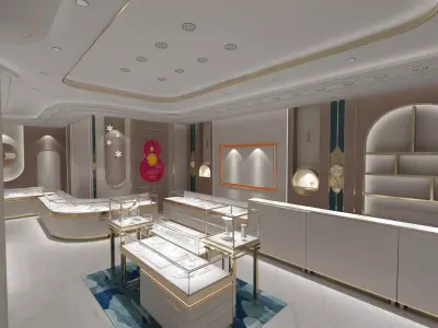 Jewelry Store 5 3D model