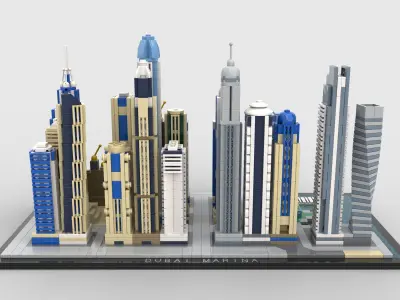 Dubai Marina  3D model
