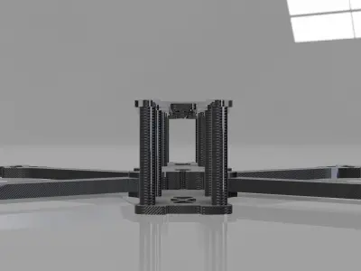 Racing FPV Drone Frame 2 3D Printable 3D print model