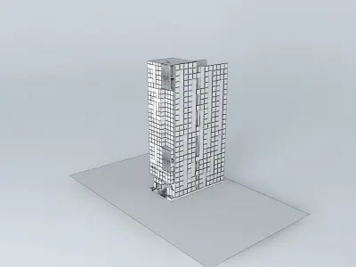 shopping center fani type a 3D model