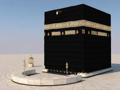 Kaaba 3D model