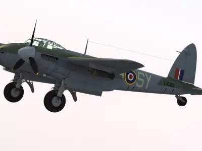 De Havilland DH98 Mosquito F B MkVI 3D model