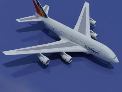 Philippine Airlines 3D model