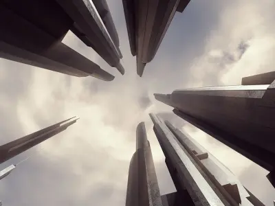 God Medieval Castle 3D model