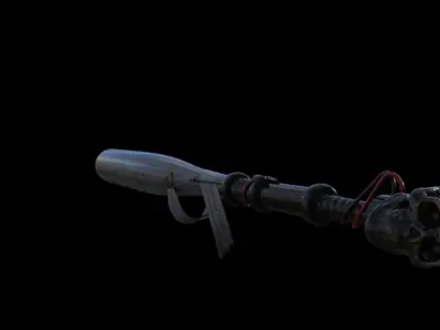 Horny bat Beretic skull 3D model