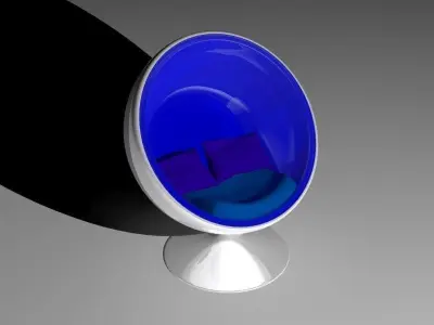 Eero sphere chair Free 3D model