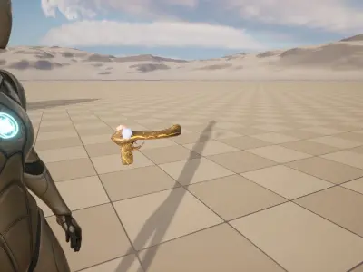 magical pistol Free low-poly 3D model