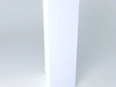 W1D2D cabinet Free 3D model