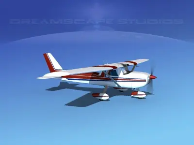 Cessna 150 Aerobat V04 3D model