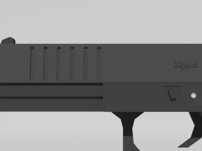 Glock-17 Low Poly FBX AND BLENDER Files READ DESCRIPTION Free low-poly 3D model