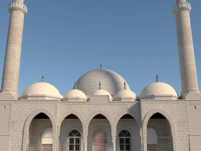 Old Mosque 3D model