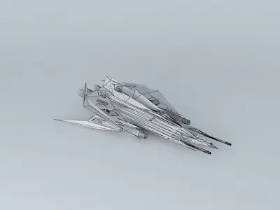 Meabian Fighter Code Name Dagger  3D model