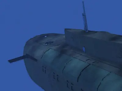 Kursk- Oscar Class 3D model