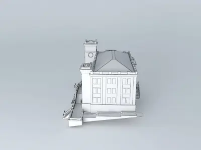 Volgatanker building Free 3D model