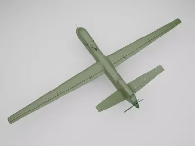 Military Drone 3D Model - High Quality Game Ready Detailed 3D model