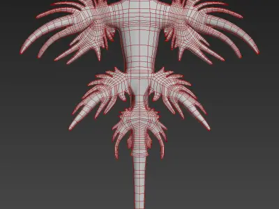 Blue Dragon Glaucus atlanticus 3D model