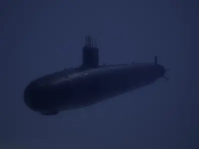 USS Colorado (SSN-788) 3D model