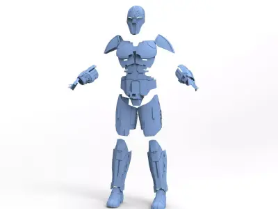 Star Wars Sith Acolyte Body Armor 3D model