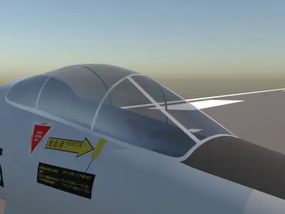 F-104J Starfighter 3D model