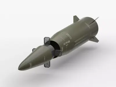 Kinzhal Kh 47M2 Low-poly 3D model