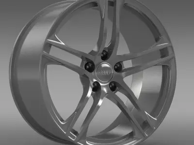 Audi R8 GT rim 3D model