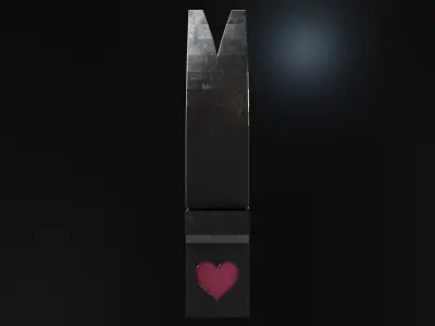 JJK Hammer Low-poly 3D model