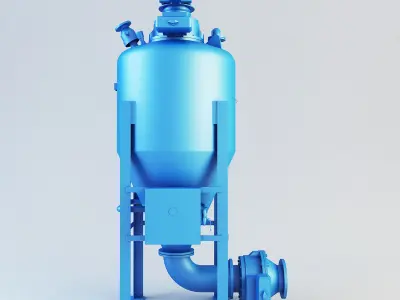 Densphase RA pump Low-poly 3D model