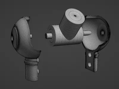 Robot joints 3D model
