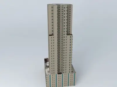 Malecon Center part 2 Santo Domingo Rep. Dom. Free 3D model
