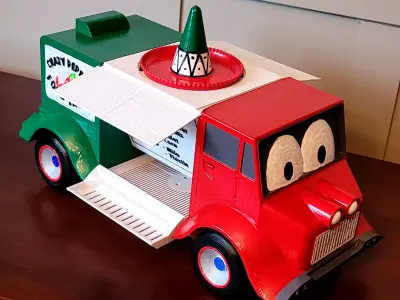 Bird Feeder - Crazy Pepper Food Truck - 3d print 3D print model
