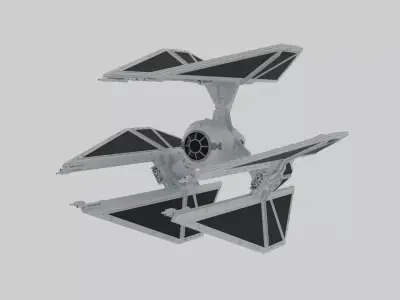 TIE Defender 3D model