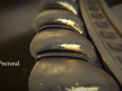 Scythian pectoral 3D model