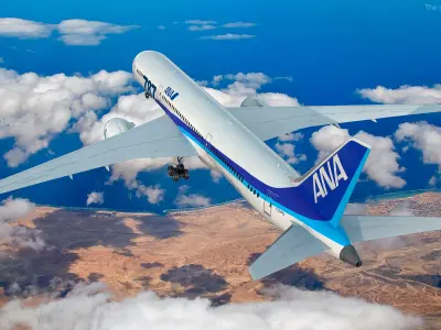 Boeing 787-9 Dreamliner ANA Livery 3D model