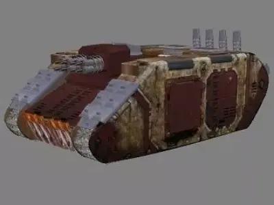 panzer goblins Low-poly 3D model