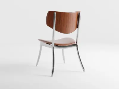 Modern  Chair 3D model 6