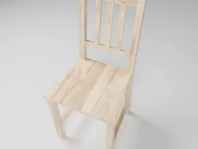 Chair Stefan Free low-poly 3D model