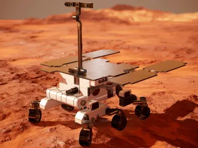 ExoMars Mars Rover 3D model